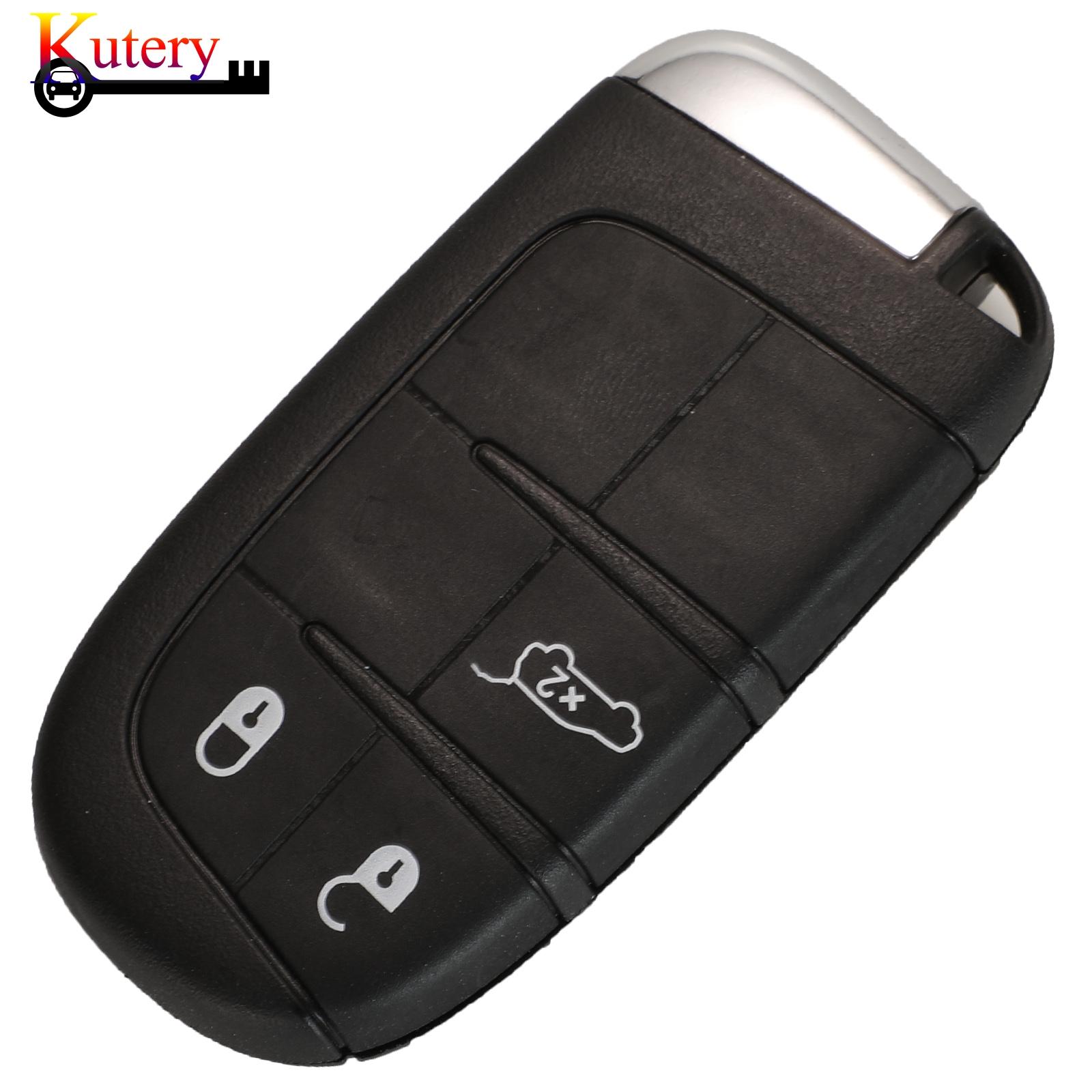 Изображение товара: Оригинальный дистанционный умный Автомобильный ключ Kutery для Jeep Renegade Compass 2/3/4 кнопочный телефон 433 МГц 4A чип без ключа-Go SIP22 Blade