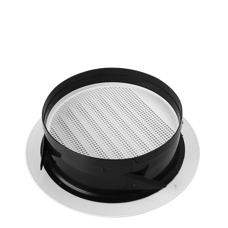 Изображение товара: Регулируемая Крышка для вентиляции, круглая потолочная решетка из АБС-пластика, вентиляционное отверстие Вентиляционная решетка, для кухни, ванной