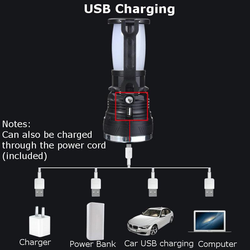 Изображение товара: Солнечный Мощность вспышка светильник Фонари USB Перезаряжаемые светодиодный вспышка светильник фонарь супер яркий палатка светильник для аварийного Пеший Туризм путешествие