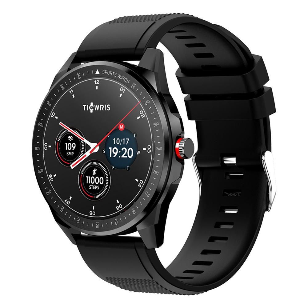 Изображение товара: Смарт-часы TICWRIS для мужчин и женщин, Смарт-часы с функцией измерения пульса и уровня кислорода в крови, спортивные фитнес-часы для IOS и Android, Смарт-часы 2020