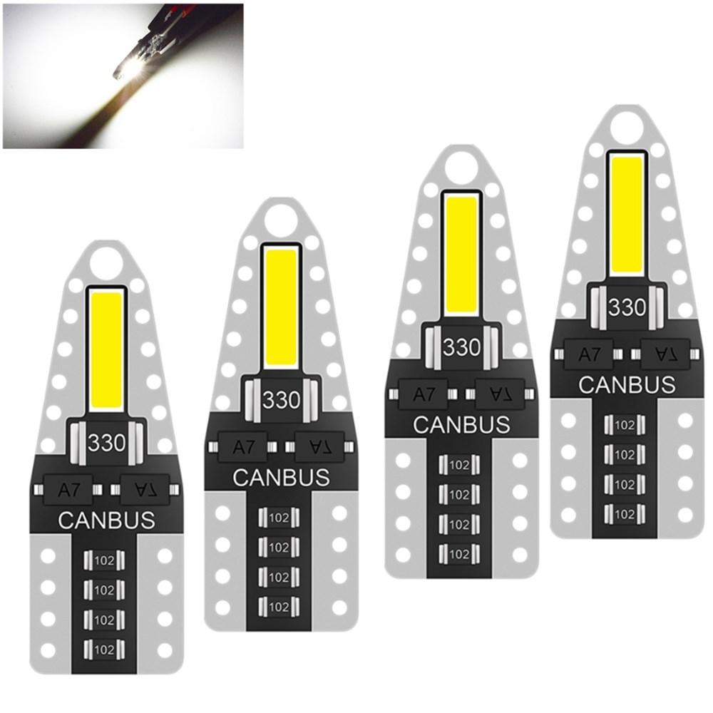Изображение товара: 4 шт. белый Canbus T10 7020 2SMD LED свет без ошибок автомобиля инструменты для дверцы лампа разрешение на парковку пластина лампа Клиренс клиновидный лампы