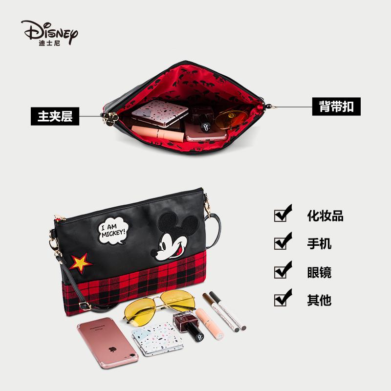 Изображение товара: Сумка Disney с изображением Микки Мауса, 2020, модная сумка на молнии, из искусственной кожи, высокое качество, водонепроницаемая женская сумка через плечо