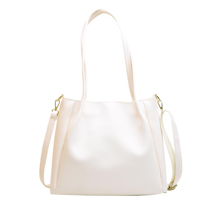 Изображение товара: 2022 вместительные сумки-тоуты, брендовая дизайнерская женская кожаная сумка, дизайнерская сумка через плечо, Женская Повседневная дизайнерская сумка