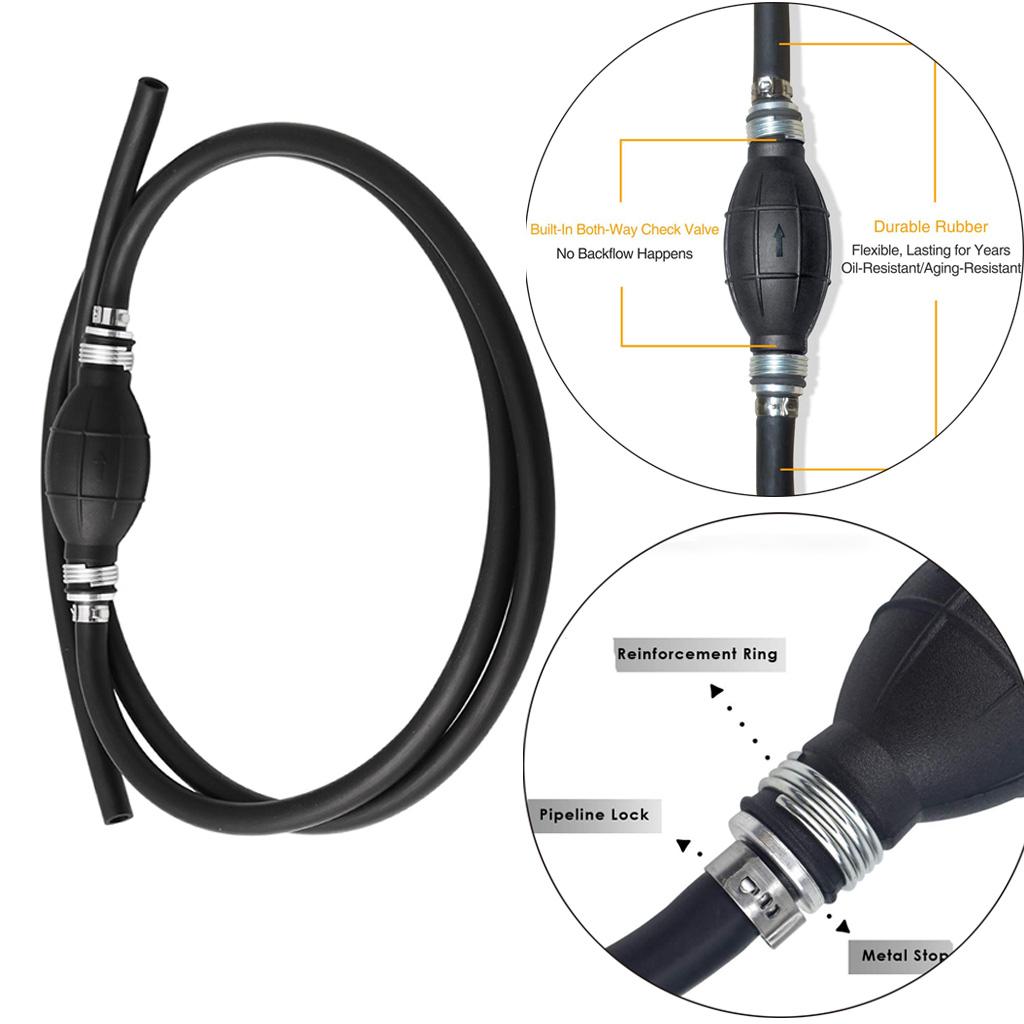 Изображение товара: Новинка 2020, резиновая ручная праймер 8 мм, подходящая для топливной трубки 8 мм, тип лампы насоса