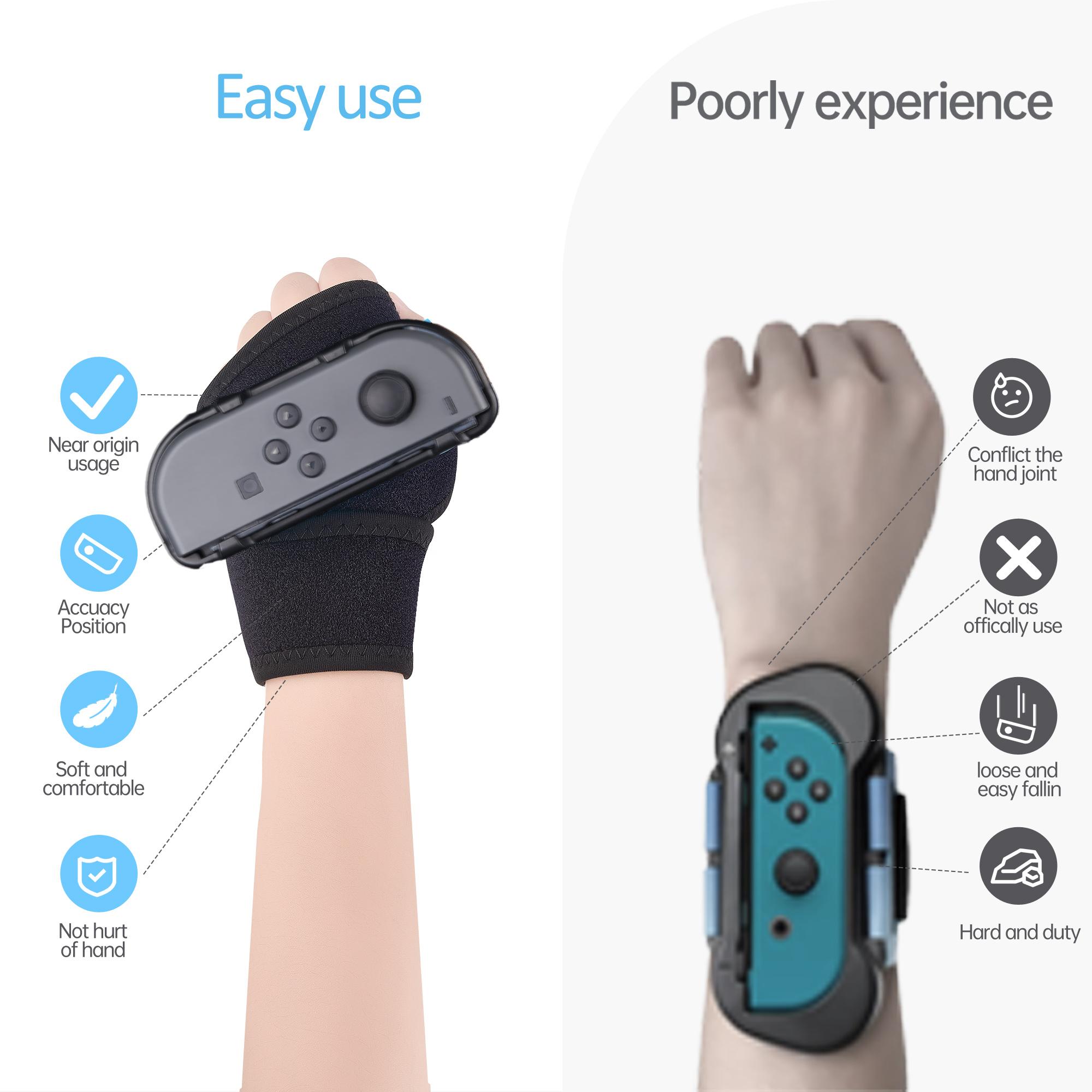 Изображение товара: Ремешок на запястье для Nintendo Switch Just Dance 2020/2021, эластичный, регулируемый