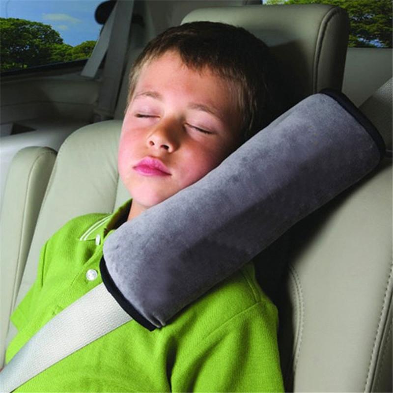 Изображение товара: Защитная Подушка для спинки сиденья без логотипа, детская подушка для сна, защитная подушка для плеч, подушка для ремня безопасности, защита для шеи