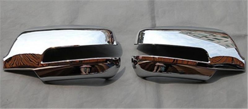 Изображение товара: Для KIA sorento 2009-2014 крышка зеркала заднего вида планки Боковая дверь заднего вида рамки для зеркал протектор автомобильные хромированные аксессуары из АБС-пластика