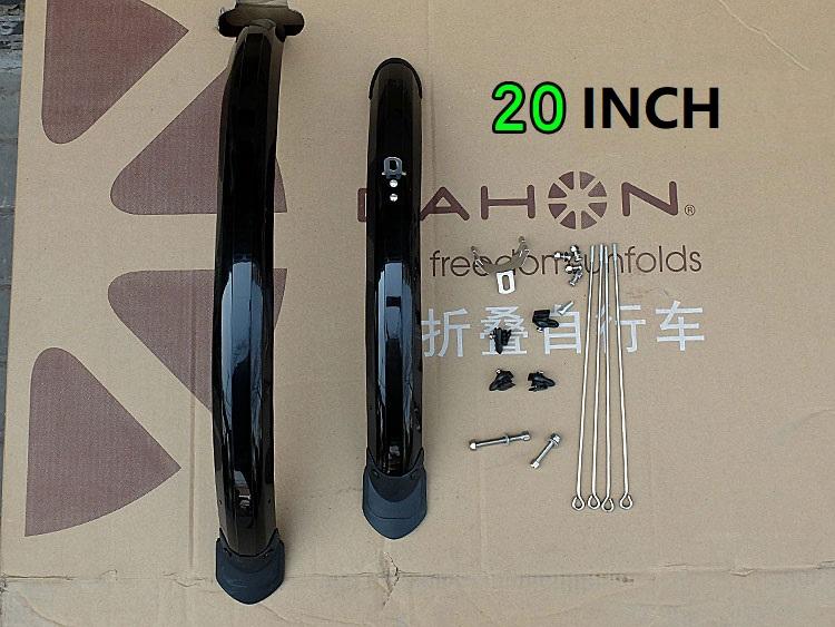 Изображение товара: Складные кранцы BMX для велосипеда Dahon 412 14-16-18-20 дюймов SP8 D8 V тормоз/дисковый тормоз складной велосипедный брызговик практичные аксессуары