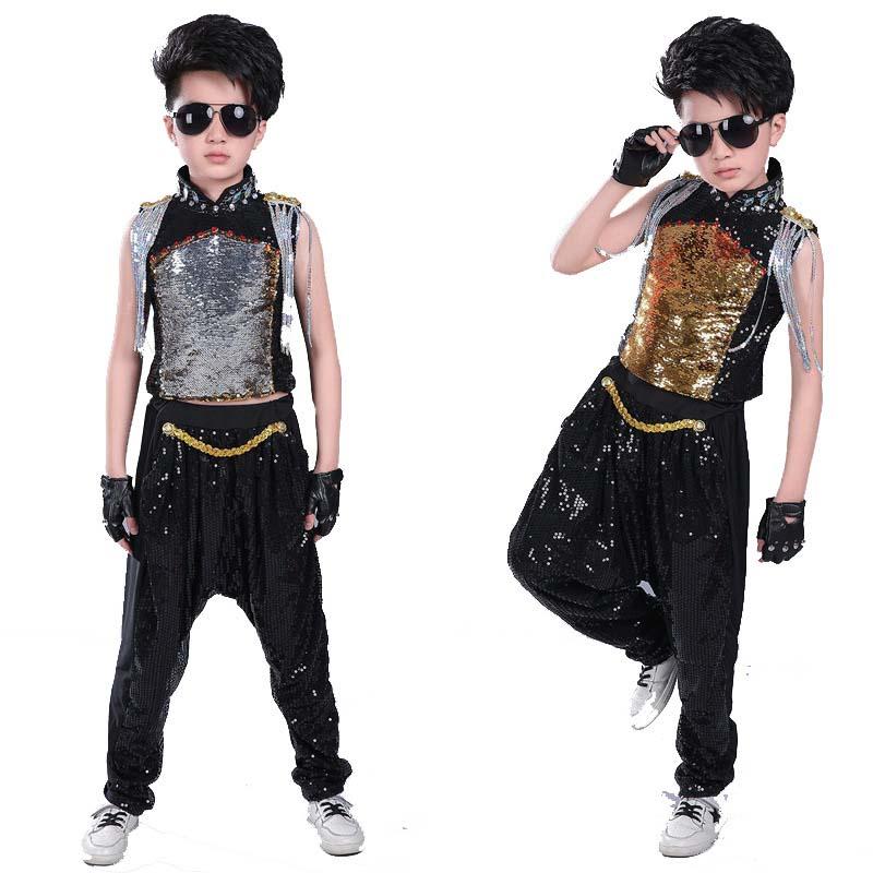 Изображение товара: Детский костюм для танцев, джазовых танцев, в стиле хип-хоп