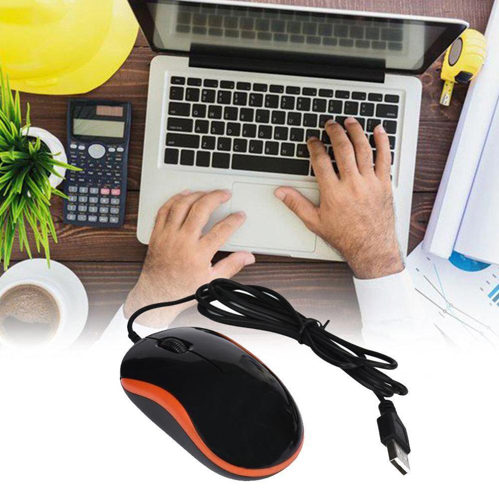 Изображение товара: 1 шт. оптическая USB светодиодный Проводная игровая мышь Мыши для ПК ноутбука компьютера домашнего офиса аксессуары Новинка