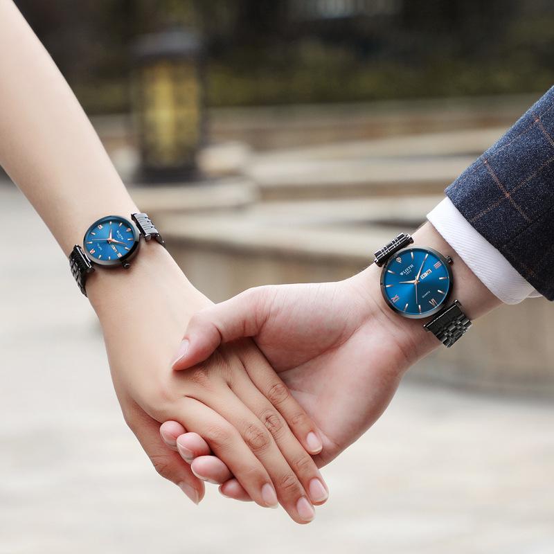 Изображение товара: OMHXZJ W193 Простые Модные индивидуальные водонепроницаемые износостойкие устойчивые к царапинам деловые повседневные кварцевые часы