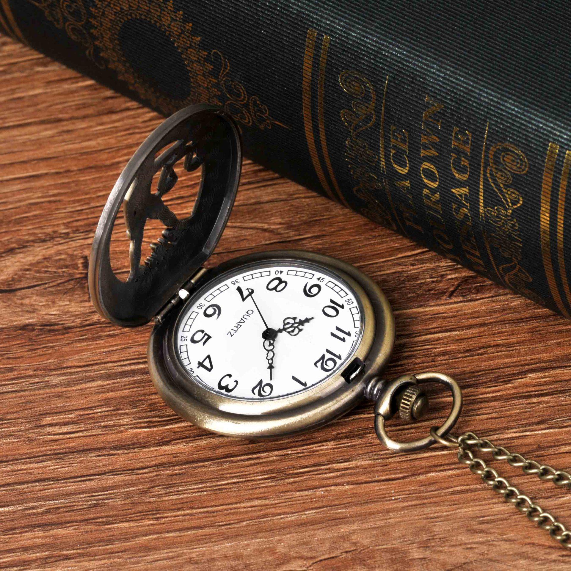 Изображение товара: 1061 большие карманные часы, карманные часы с бронзовым отверстием
