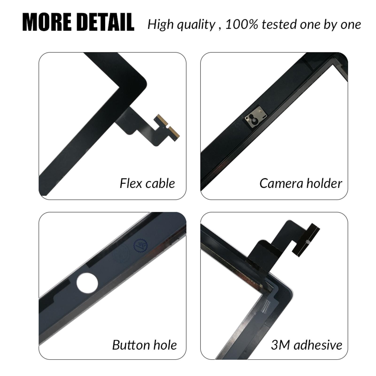 Изображение товара: Набор инструментов для замены внешнего сенсорного экрана, износостойкий, 9,7 дюйма, для ремонта сенсорного экрана iPad 2