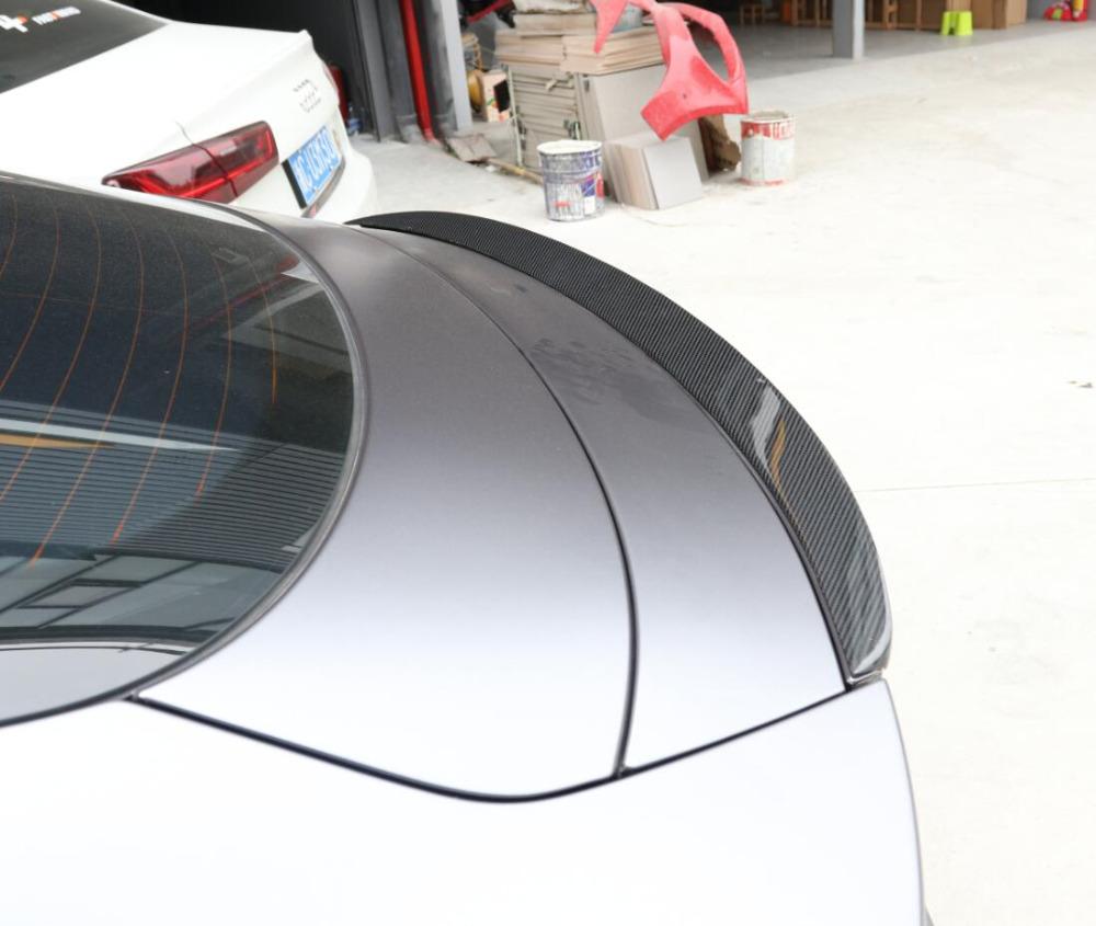 Изображение товара: Автомобильные задние крылья из углеродного волокна, задние крылья для заднего багажника, модели 12-18 Audi A7 S7 RS7 2012 2013 2014 2016 2015 2017 2018