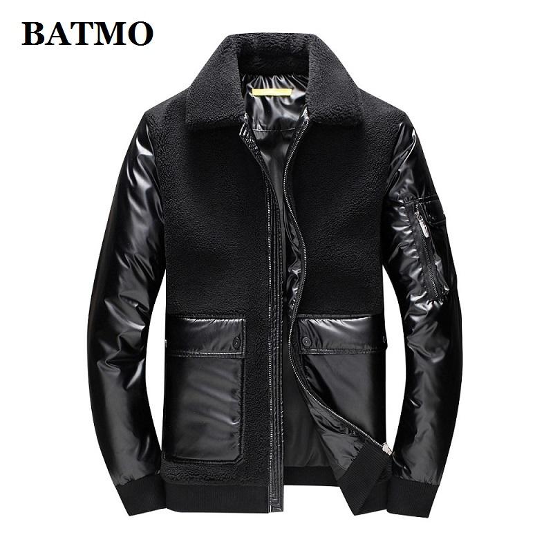 Изображение товара: BATMO 2021 Новое поступление зима 90% белый утиный пух куртки для мужчин, теплое пальто, повседневные парки, 9979