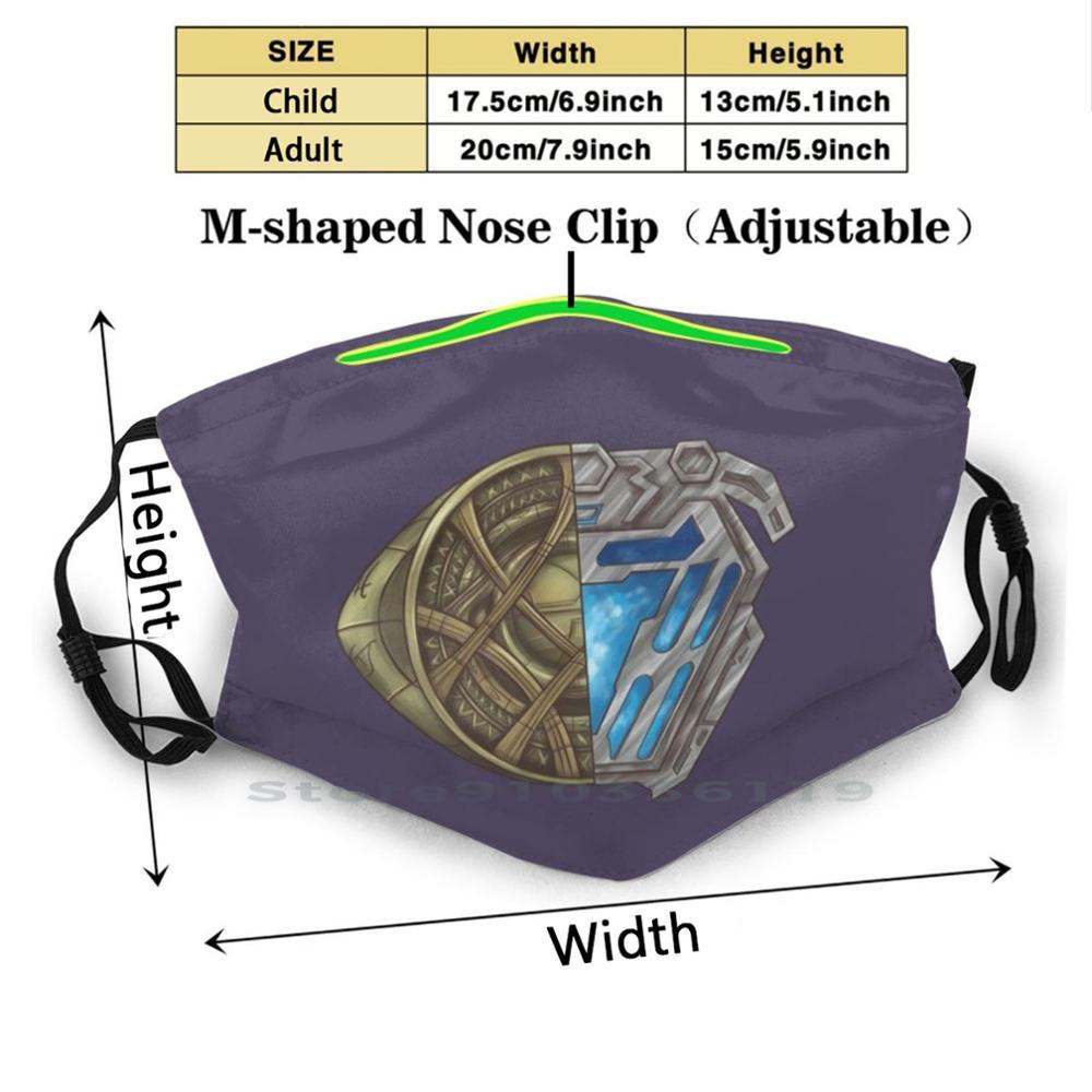 Изображение товара: Железный странные принт многоразовая маска Pm2.5 фильтр маска для лица для Ironstrange Тони Старк Dr странные