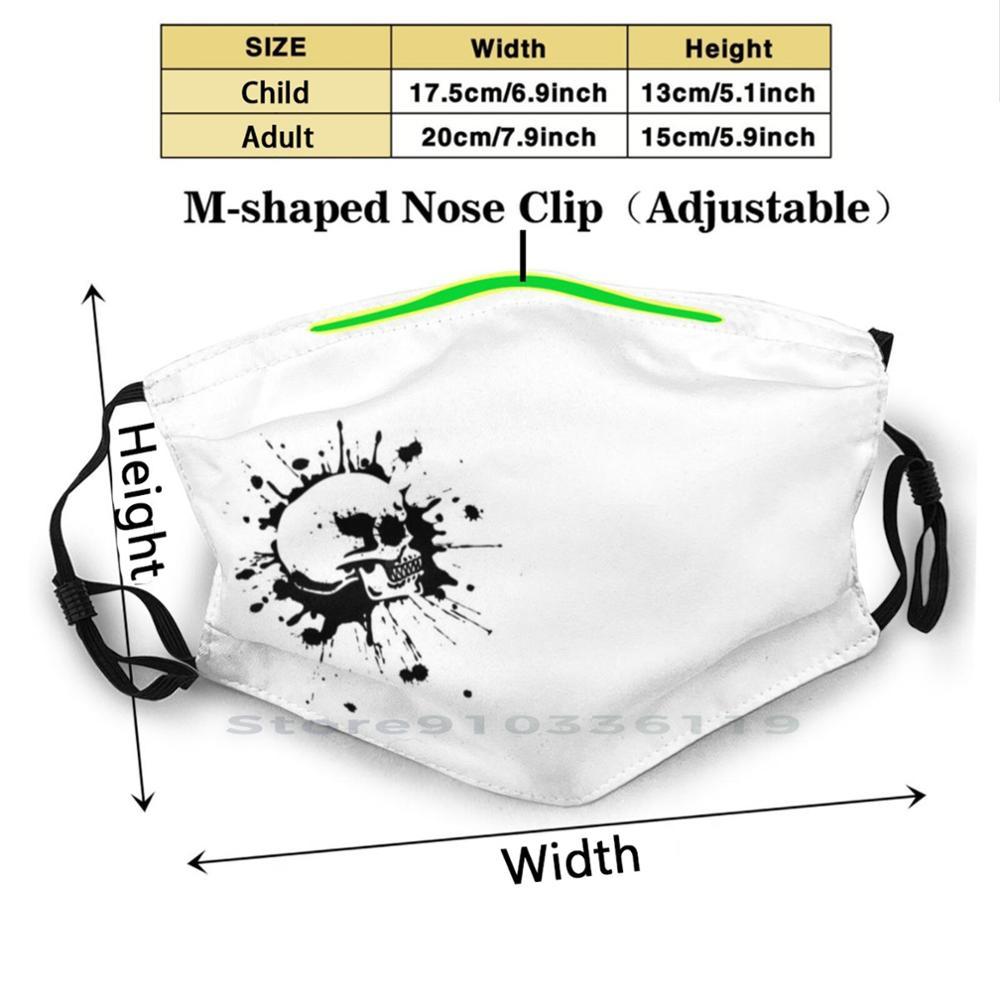 Изображение товара: Сплит! Дизайнерский Пылезащитный фильтр смываемая маска для лица дети анти-Саркастические политические обязательно соответствуют им