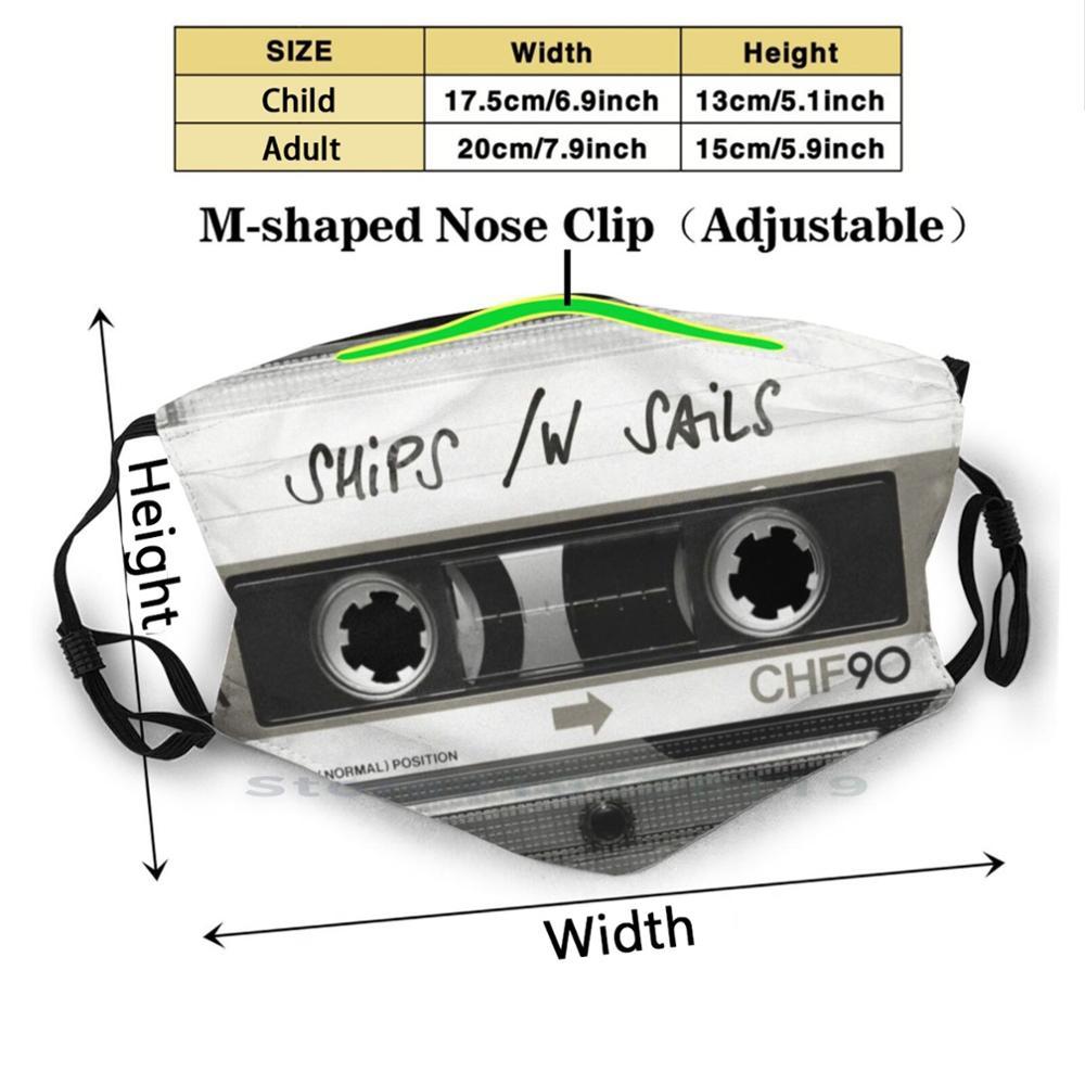 Изображение товара: Смешная моющаяся маска для лица с фильтром, кассета, кассета
