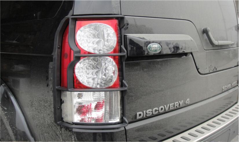Изображение товара: Передняя фара автомобиля из АБС-пластика + задняя фара, накладка на фару для Land rover discovery 3 2004 2005 2006 2007 2008 2009