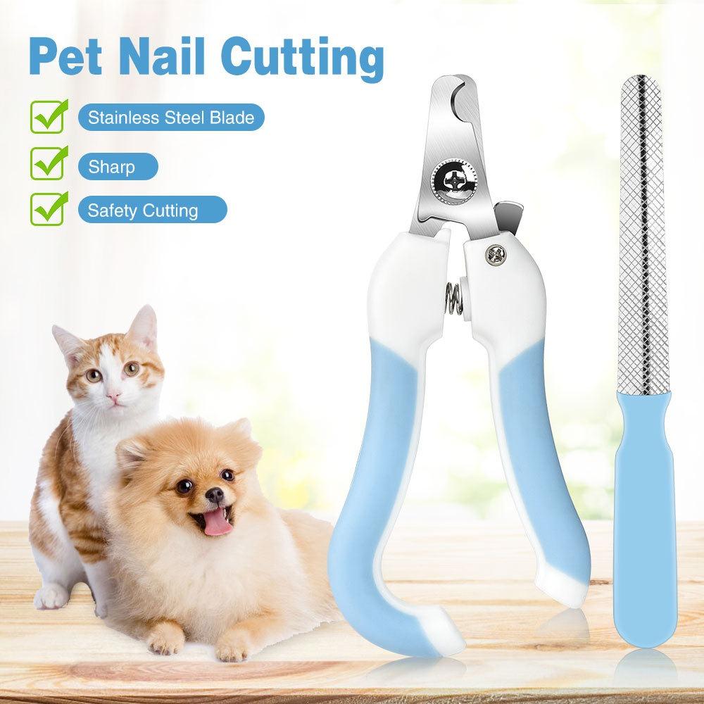 Изображение товара: Кусачки для ногтей для домашних животных, кошек и собак, удобные принадлежности для уборки красоты из нержавеющей стали