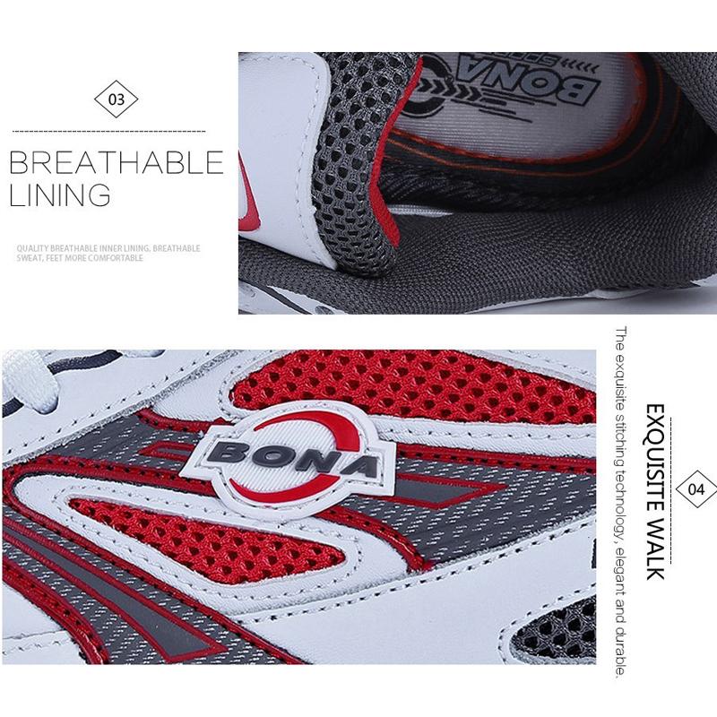 Изображение товара: Кроссовки BONA женские дышащие, удобная спортивная обувь для бега и путешествий