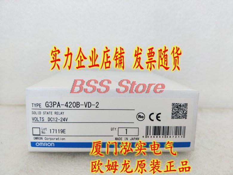 Изображение товара: G3PA-420B-VD-2 DC12-24 твердотельное реле Фирменная Новинка & Оригинал Натуральная кожа