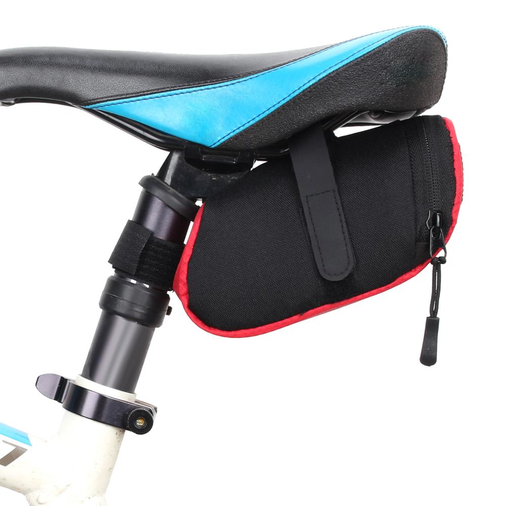 Изображение товара: Нейлоновая велосипедная сумка, водонепроницаемое седло для хранения, сумка на заднее сиденье для велоспорта, Аксессуары для велосипеда