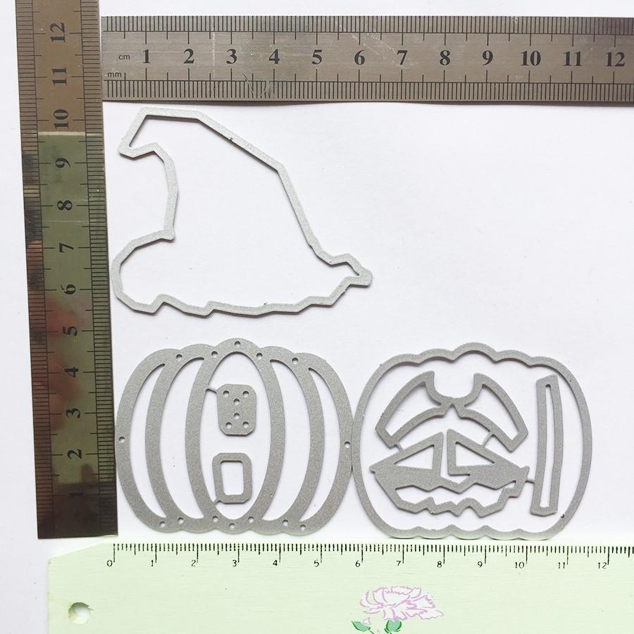Изображение товара: Halloween Pumpkin Decoration Metal Steel Frames Cutting Dies DIY Embossing Paper Cards