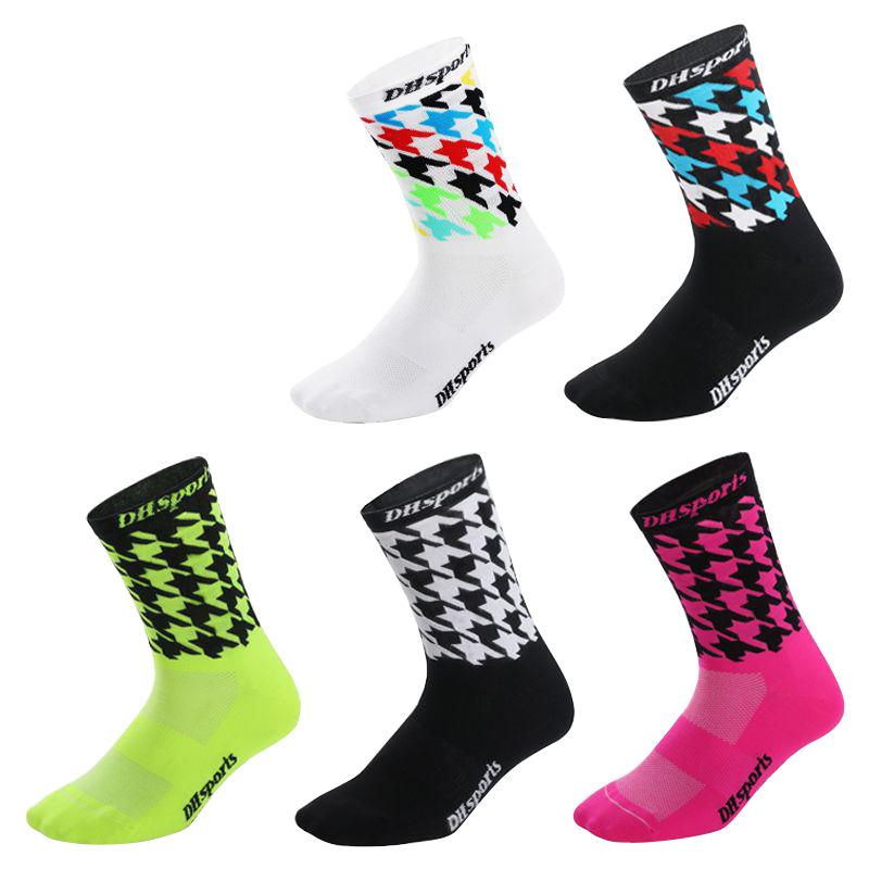 Изображение товара: Спортивные носки, противоскользящие дышащие Компрессионные носки, уличные носки для бега и велоспорта, марафона, футбола, баскетбола, походов