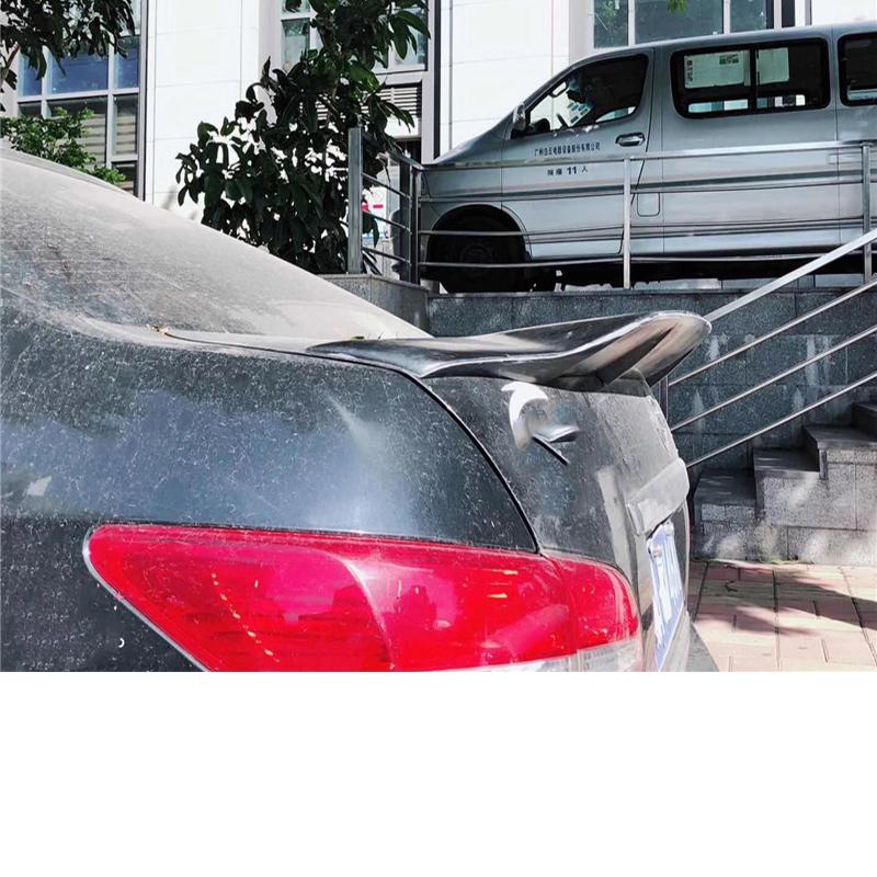 Изображение товара: Спойлер из углеродного волокна для Nissan Sentra 2006-2011 FRP, высококачественный цветной спойлер после губ, хвостовой плавник, высококачественное заднее крыло