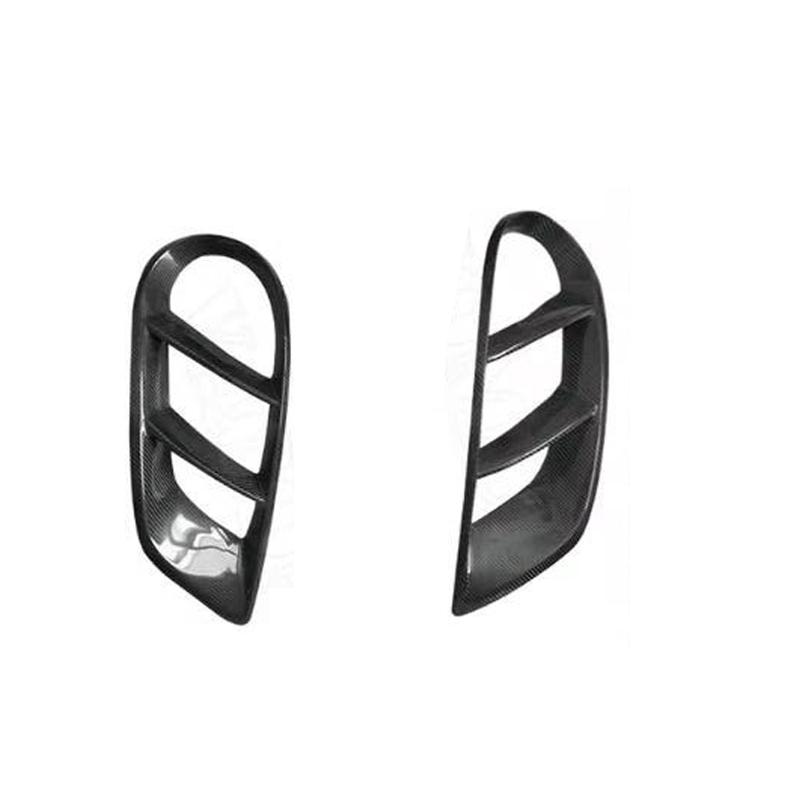 Изображение товара: Чехол противотуманной фары из углеродного волокна для Benz W205 Sport Car тюнинг 2015-2018, 2 шт.