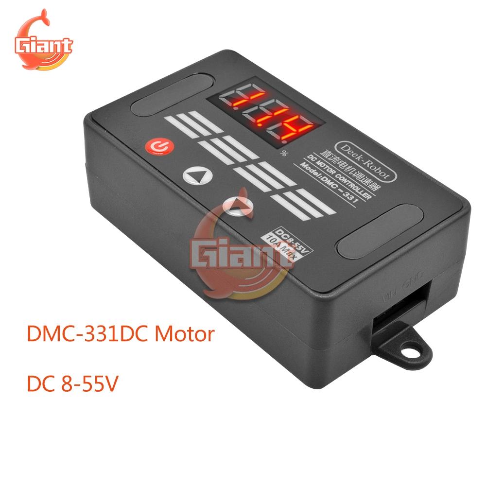 Изображение товара: DMC-331 PWM DC Motor DC8-55V 10A Speed Controller Voltage Regulator Adjustable LED Digital Display Governor Speed Control Switch