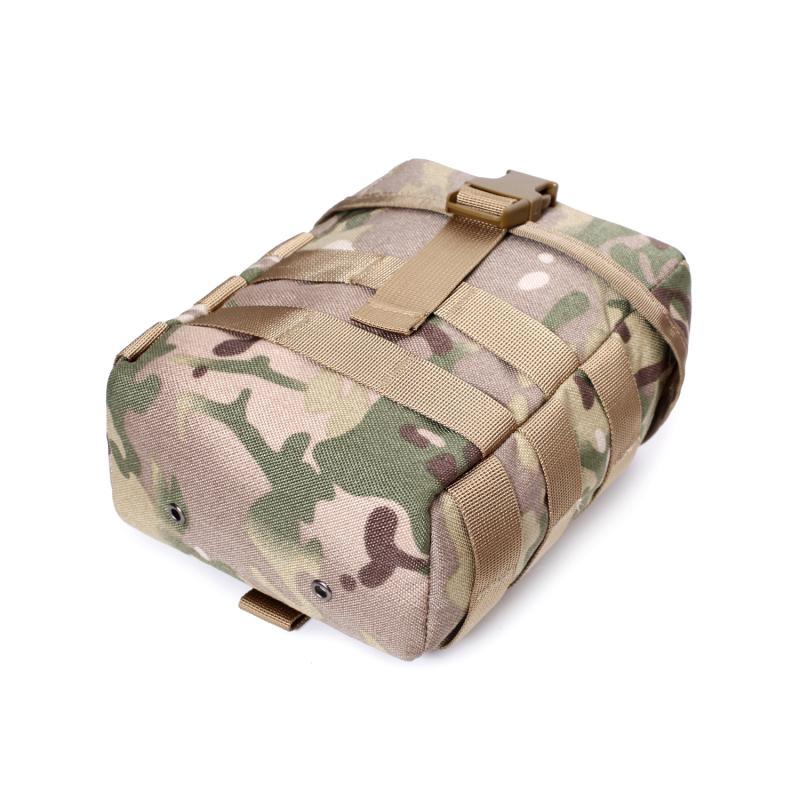 Изображение товара: 1000D нейлон Американский \'s солдат походный чайник тактический вещевой мешок, ледоруб edc инструмент поле алюминиевая коробка для завтрака сумка для хранения