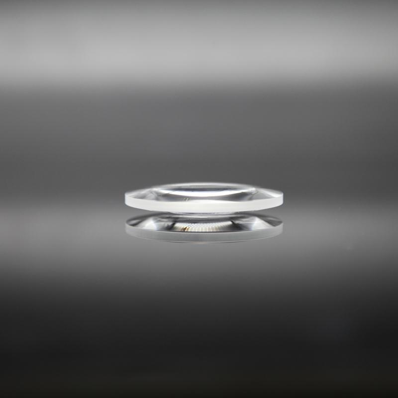 Изображение товара: Увеличительная линза, диаметр 50 мм и фокусное расстояние 50 мм, пятикратное увеличение, двойная выпуклая линза, изготовлено по заказу производителя