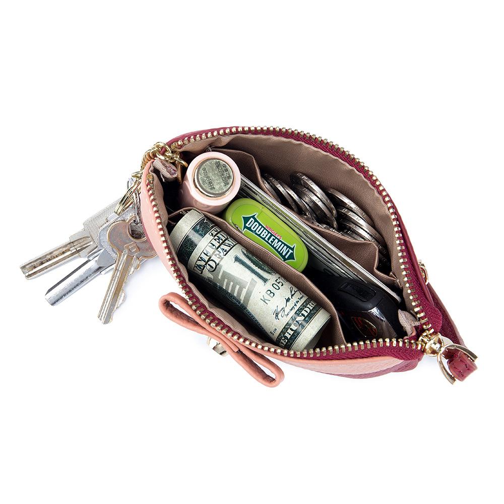 Изображение товара: Новый Кошелек для монет GROJITOO, Женская Ручная модная женская маленькая сумка из мягкой кожи, элегантная ручная маленькая сумка
