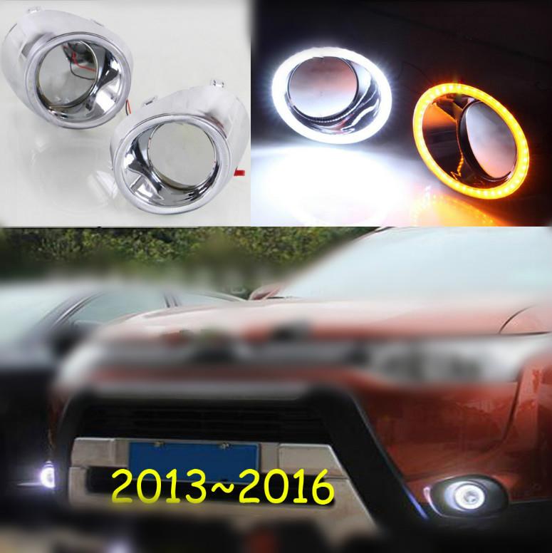 Изображение товара: Автомобильный Фонарь для Mitsubishi Outlander 2013-2015, светодиодный ДХО, дневные ходовые огни, дневные ходовые огни, водонепроницаемые противотуманные фары белого цвета