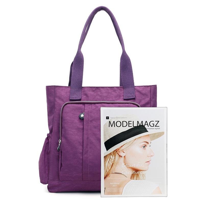 Изображение товара: Многофункциональная сумка для мам, новая водонепроницаемая нейлоновая женская сумка, женская сумка большой вместимости, сумка на плечо