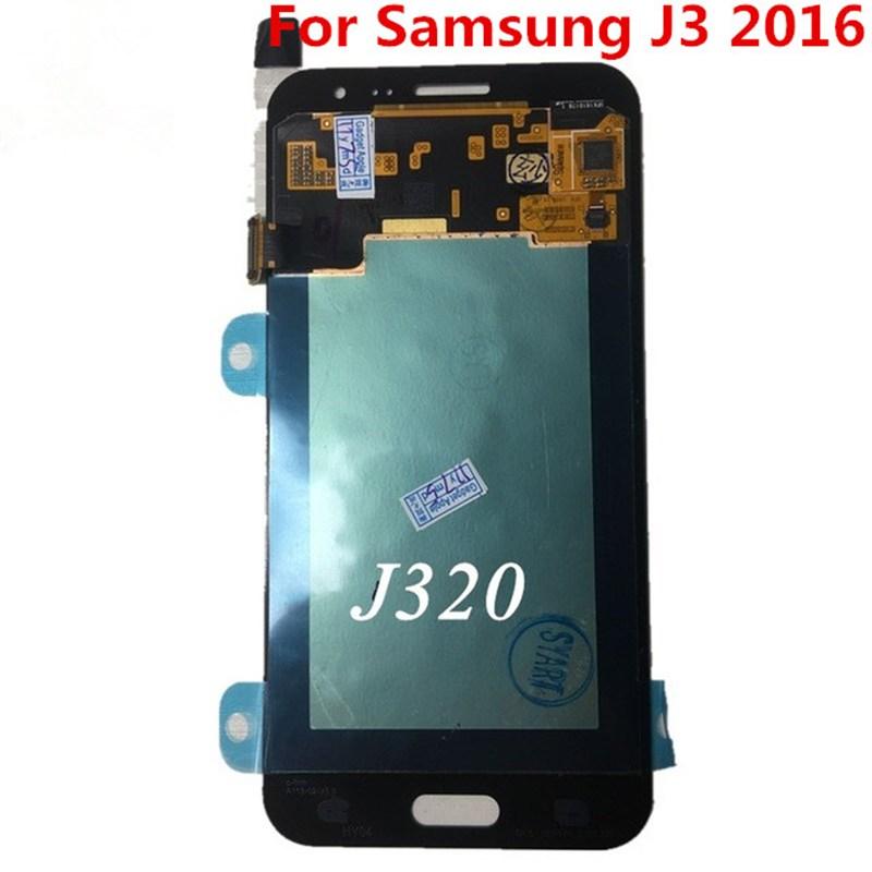 Изображение товара: 100% протестированный J320 TFT ЖК-дисплей, сенсорный экран, дигитайзер в сборе, без рамки для Samsung Galaxy J320, J320F, J3 2016