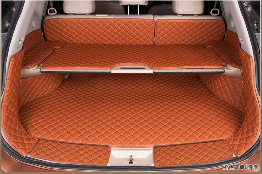 Изображение товара: Полная задняя подкладка для багажника, подкладка для грузов, коврики для Nissan X-Trail XTrail Rogue 2014, 2015, 2016, 2017, 2018
