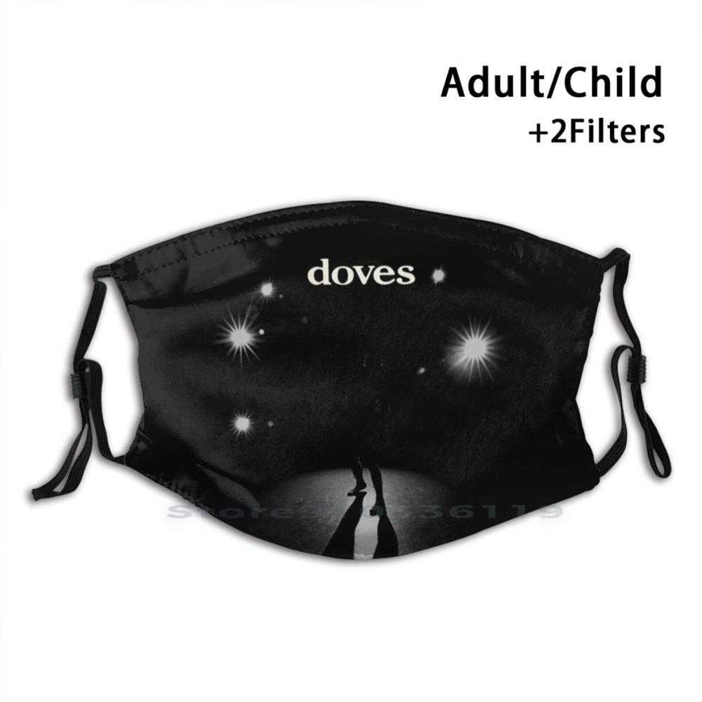 Изображение товара: Doves - Lost Souls Inspired Album Art-классический британский инди-рок многоразовая маска для лица с фильтрами для детей Doves Band Indie