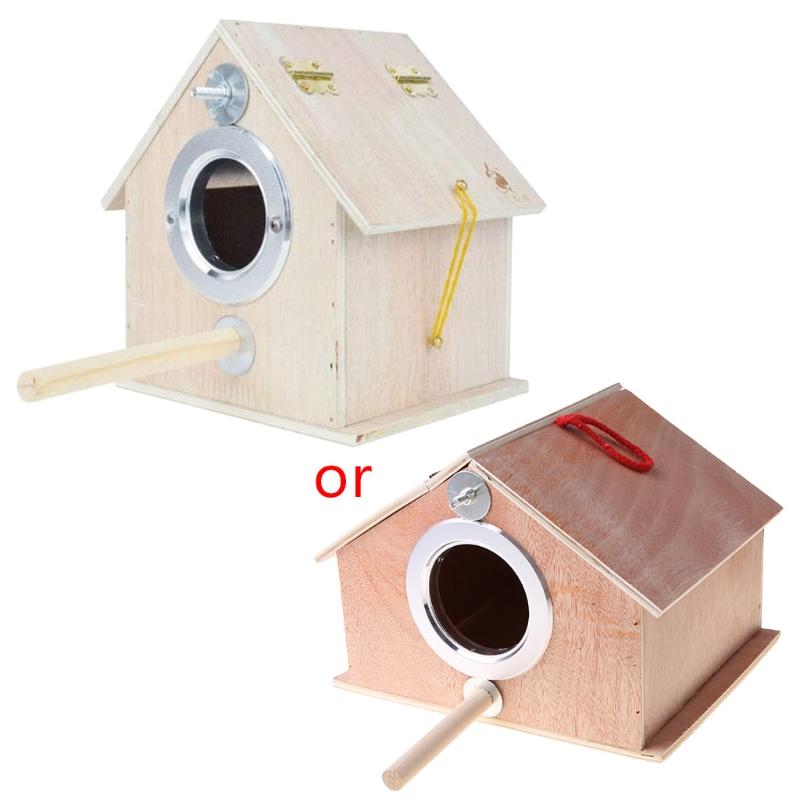 Изображение товара: Птичье гнездо голубь дом деревянный попугай разведение коробка наружное садовое укрытие среда обитания