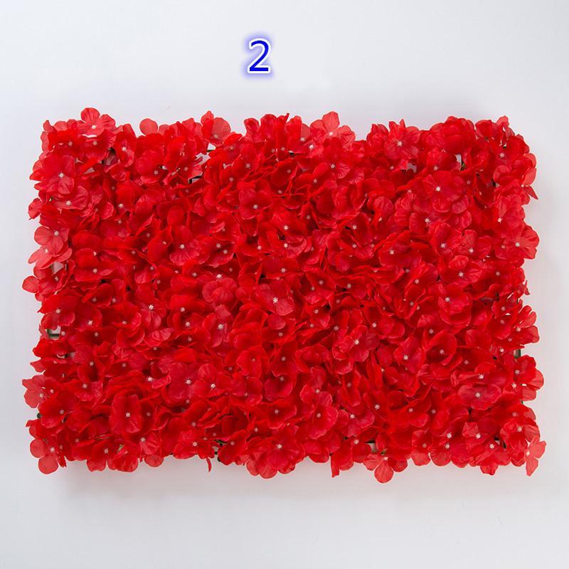 Изображение товара: 60x40 см Искусственный цветок для украшения стен дорожный свинцовый цветок гортензии стена для свадьбы свод павильон углы Декор цветочный