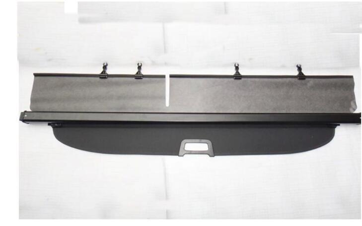 Изображение товара: Защитный щит для заднего багажника автомобиля, чехол для груза для Ford Edge 2009, 2010, 2011, 2012, 2013, 2014 (черный, бежевый)