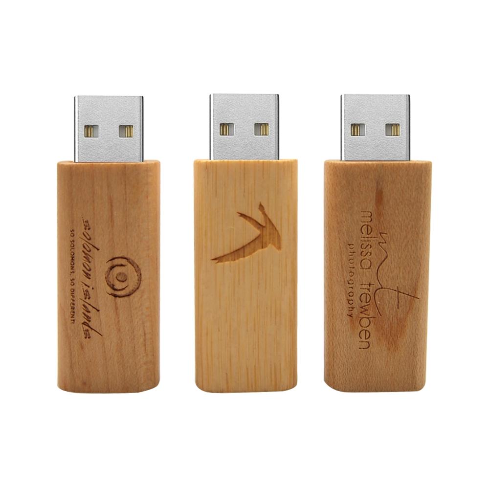 Изображение товара: Деревянный USB-накопитель, 30 шт./лот, 4 ГБ, 8 ГБ, 16 ГБ, 32 ГБ, 64 ГБ, USB 2,0
