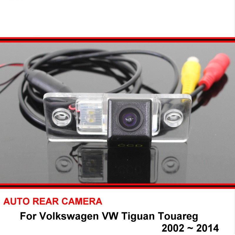 Изображение товара: Камера заднего вида для автомобилей Volkswagen VW Tiguan Touareg 2002 ~ 2014/SONY HD CCD, ночное видение, широкоугольная