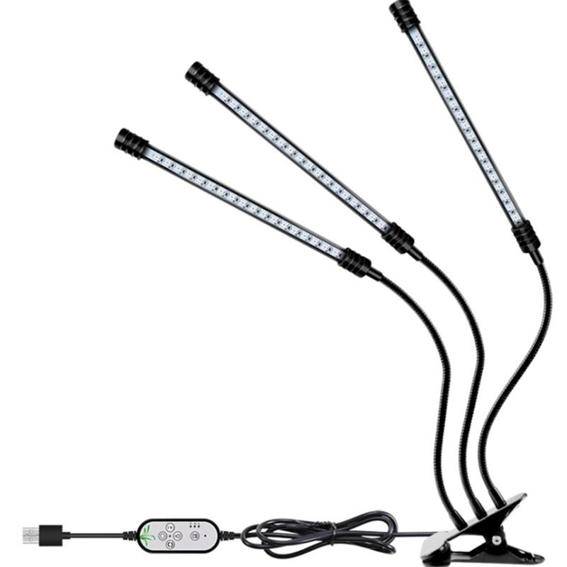 Изображение товара: Водонепроницаемый USB-Зажим для ремня WPD Светодиодная лампа для выращивания растений 5