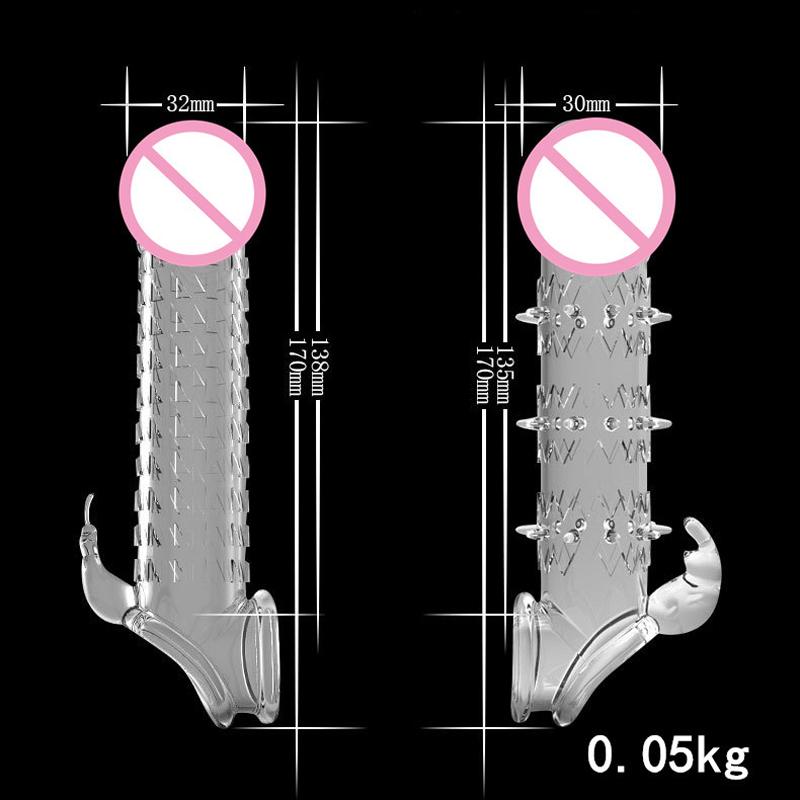 Изображение товара: Человек НУО многоразовые насадки на пенис рукав петух рукав удлинитель для головок прозрачный презервативы для взрослых секс-игрушки для мужчин порно презерватив оболочка задержки