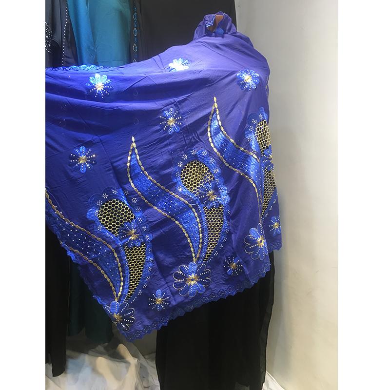 Изображение товара: Хлопковая шаль в виде капель дождя, из Дубая, африканская, мусульманская шаль, шаль с вышивкой, бриллианты, простые хиджабы, химическое кружево, шаль, длинная