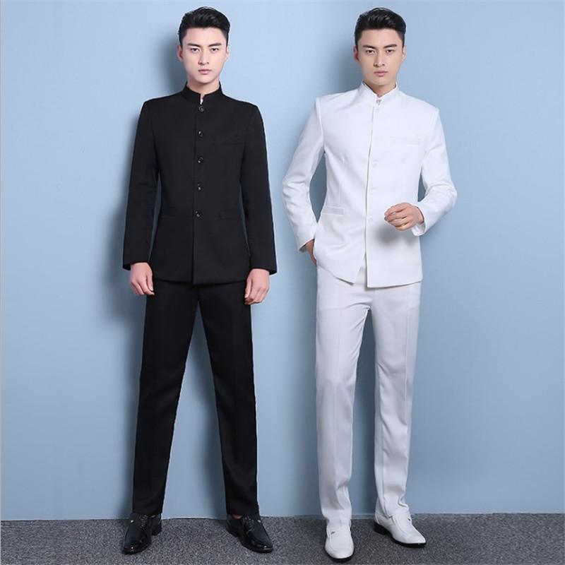 Изображение товара: Костюм из 2 частей для мужчин (chaqueta + Pantalon + халeco) костюм с коротким рукавом в стиле пирога