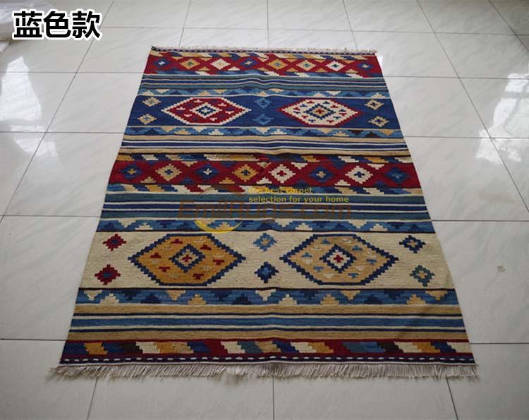 Изображение товара: Богемный Средиземноморский стиль ручной работы шерстяные ковры/Ji Limu ковер килим gc137-47yg4